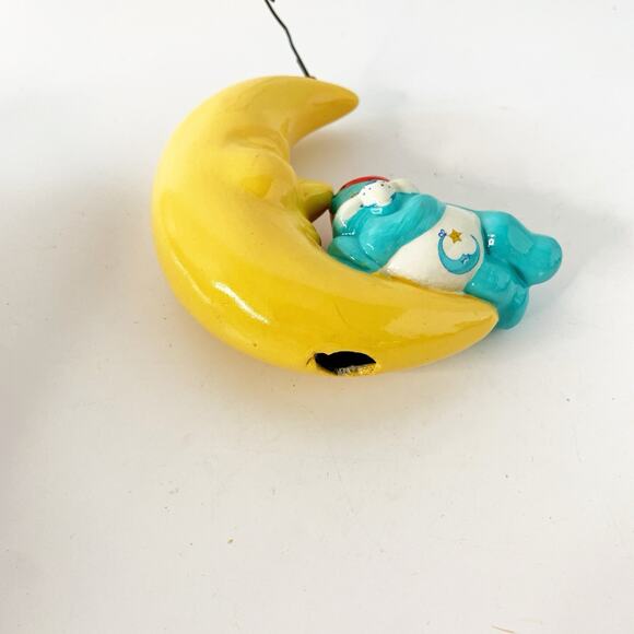 Vintage Care Bears Bedtime Bear Sleeping On Moon Christmas Ornament 1993 AG - Picture 5 of 9